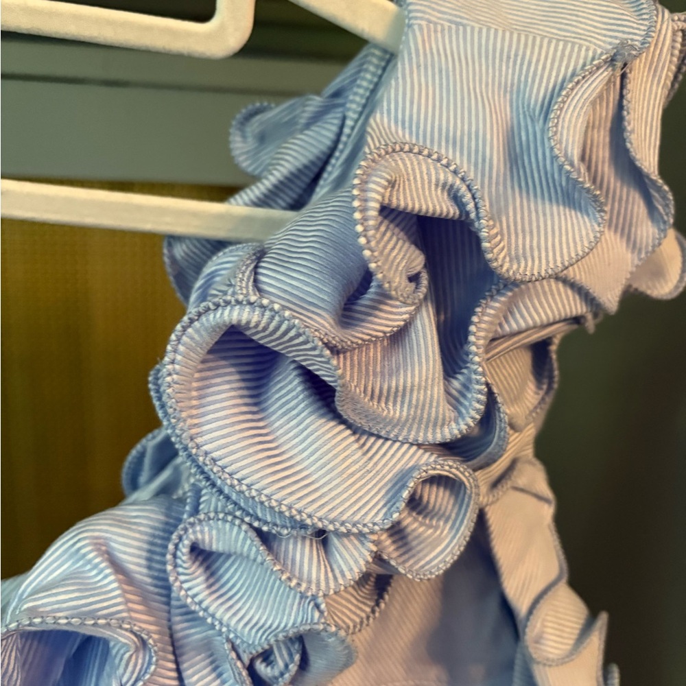 Cinq-a-Sept One Shoulder Ruffle Blouse - Picture 4 of 7